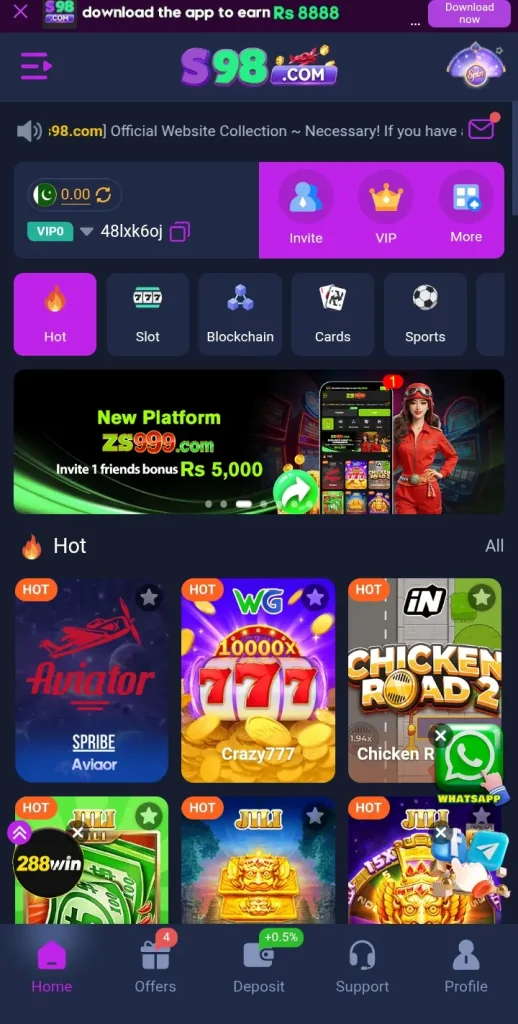 S98 Game