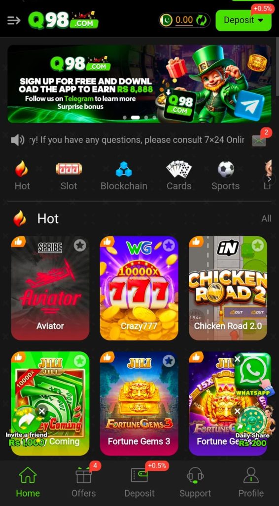 Q98 Game