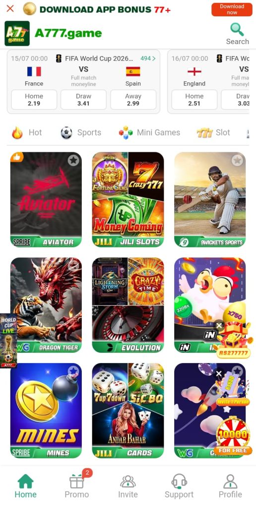 A777 Game